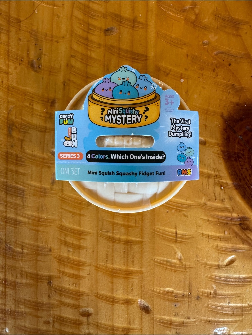 Mini Squishy Mystery Dumpling - Blue